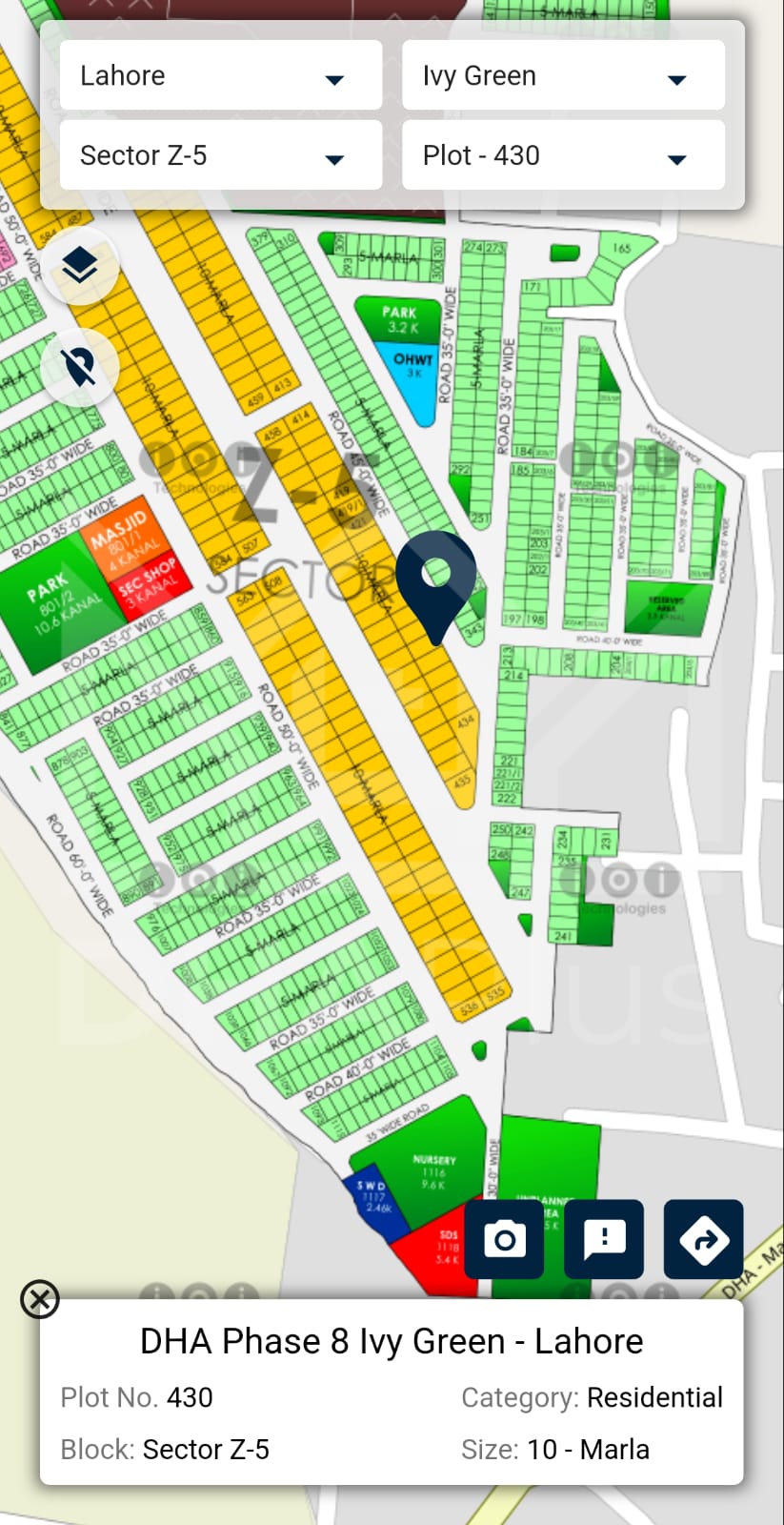 10 Marla Possession Plot For Sale